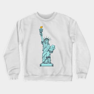 Statue Of Liberty Crewneck Sweatshirt